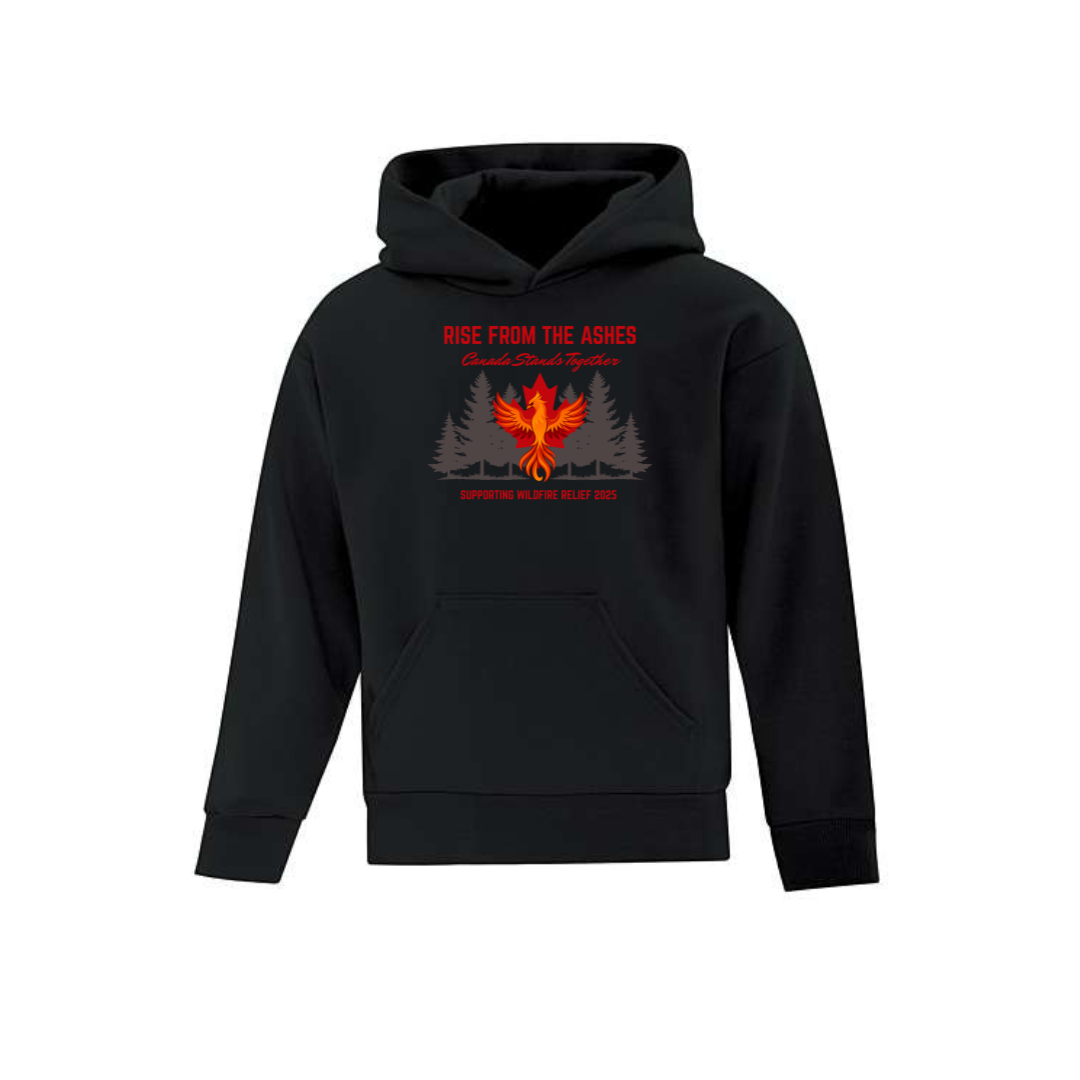Canadian Wildfire Relief Fundraiser 2025 - Youth Hoodie