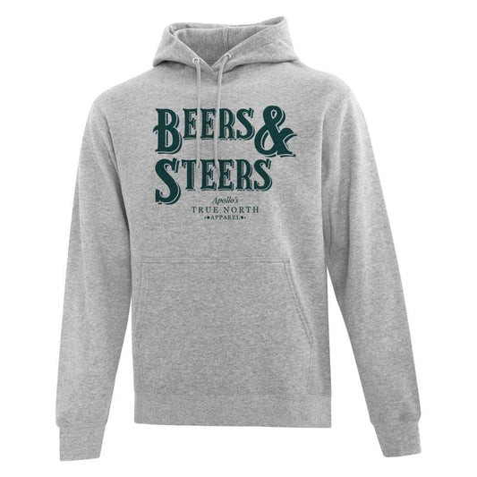 Sudadera con capucha Beers & Steers