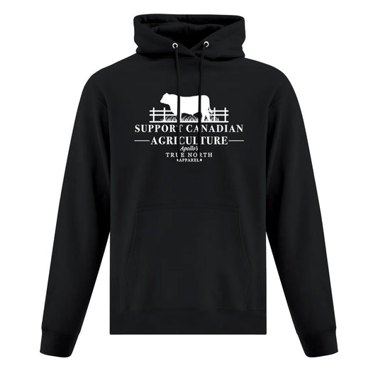 Sudadera con capucha de apoyo a la agricultura canadiense