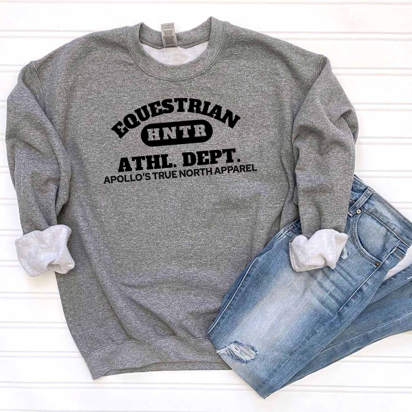Hunter Athletic Department Crewneck Sweater