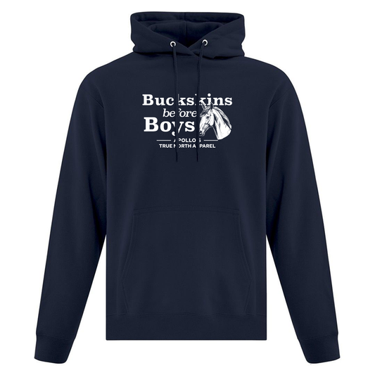 Sudadera con capucha para niños Buckskins before