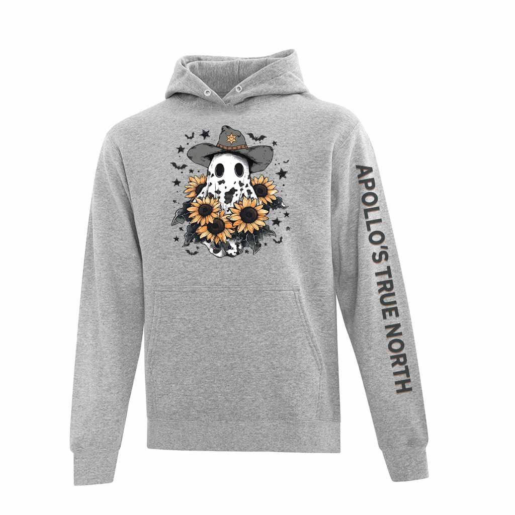 Sweat à capuche fantôme de cow-girl mignon