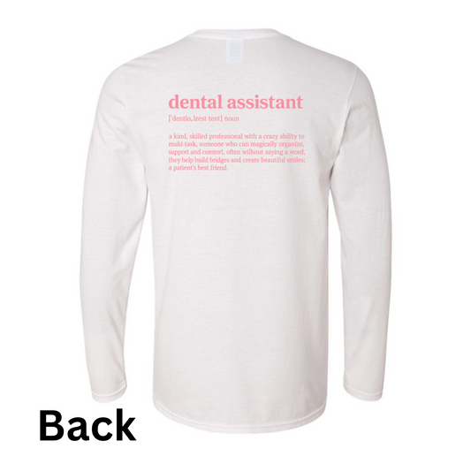 NC Dental Assistant Week 2026 - White Unisex Long Sleeve