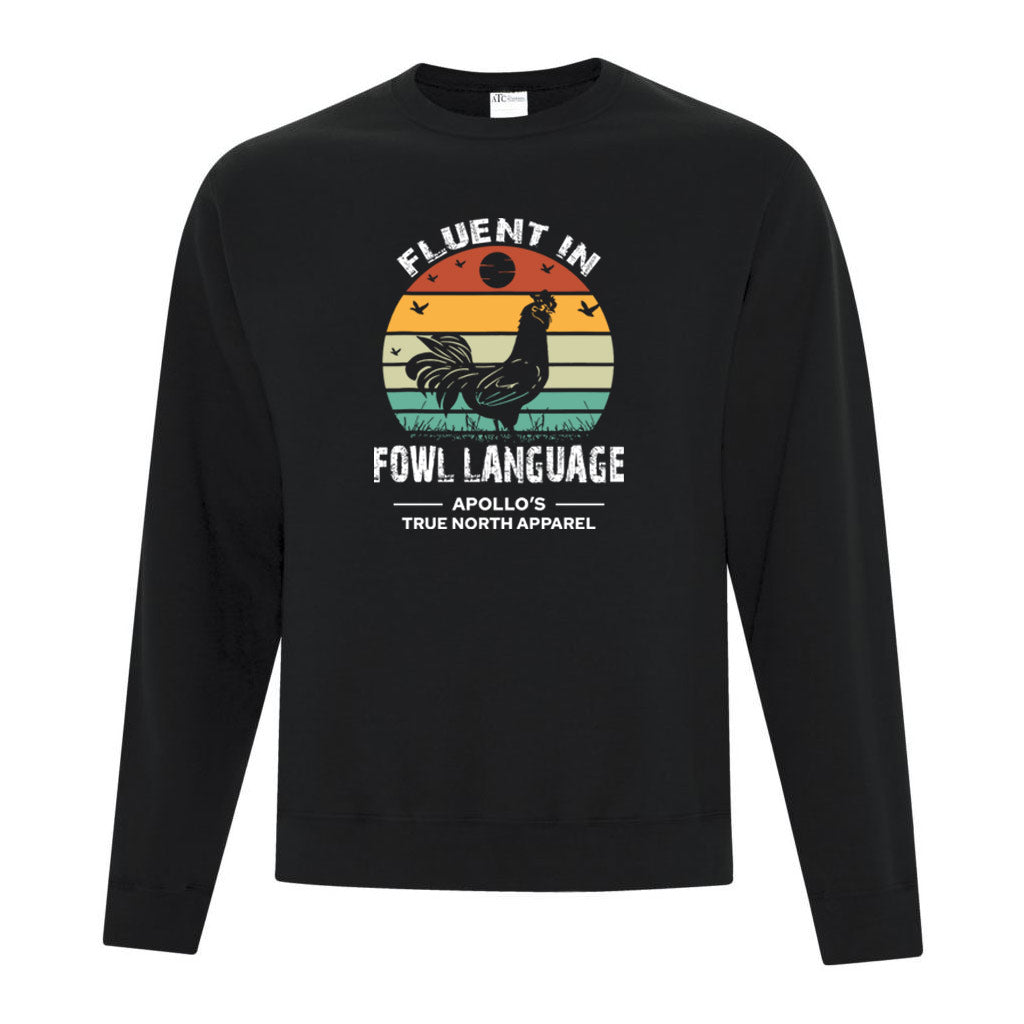 Fowl Language Crewneck Sweater