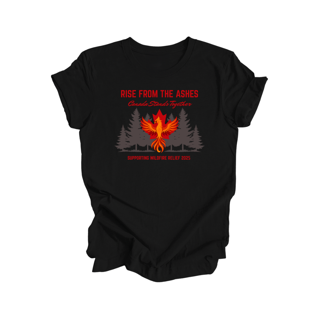 Canadian Wildfire Relief Fundraiser 2025 - Unisex Tee