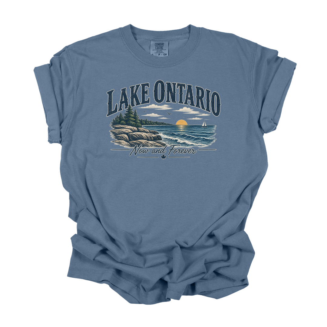 Lake Ontario - Now and Forever Shirt | Canadian Great Lakes T-Shirt