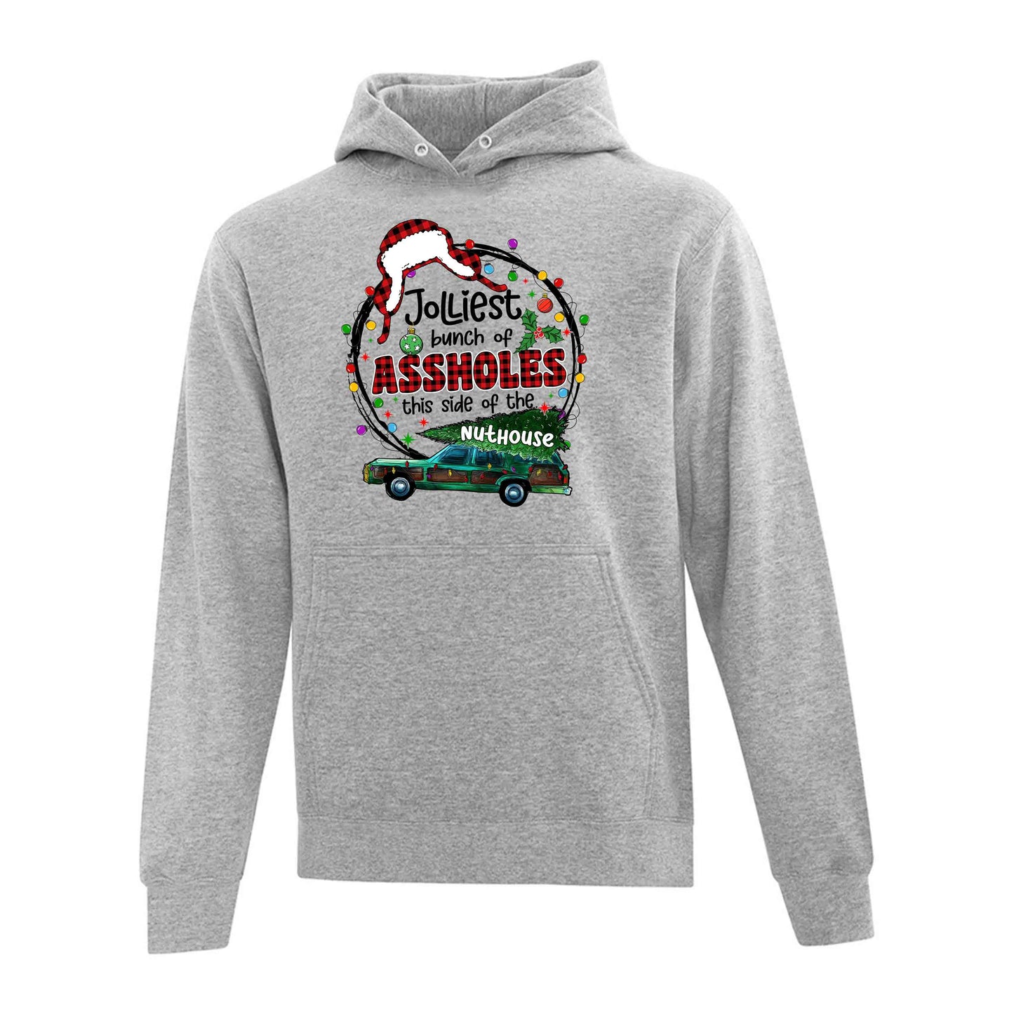Christmas Vacation Jolliest Bunch of A**holes Hoodie