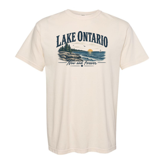Lake Ontario vintage T-shirt Canadian Great Lakes apparel