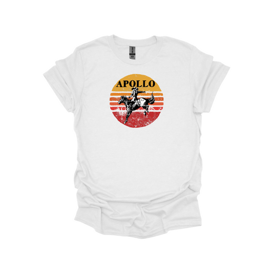 Camiseta unisex para adultos Sunset Rider