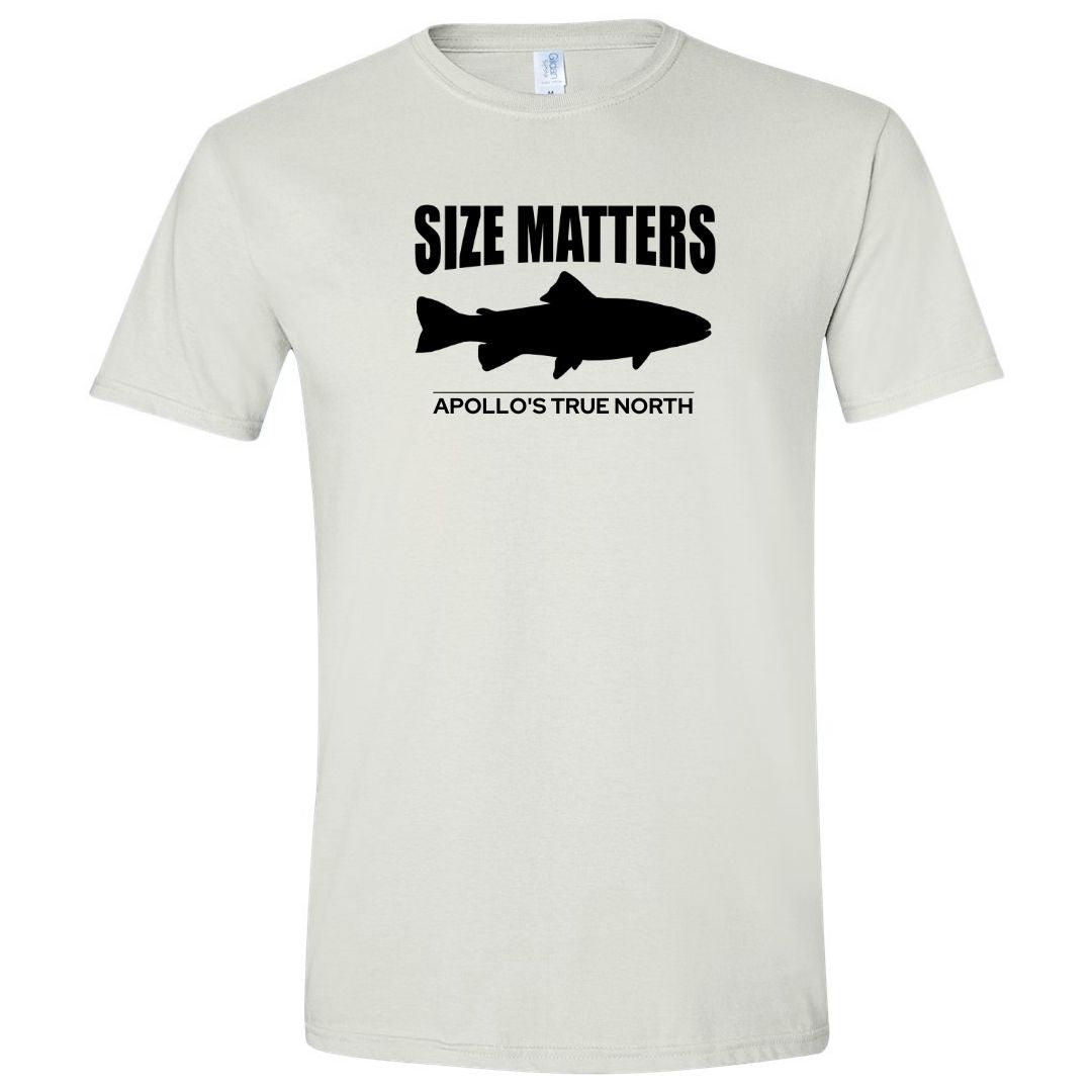 Size Matters Fishing Tee | Soft Cotton Unisex Tee