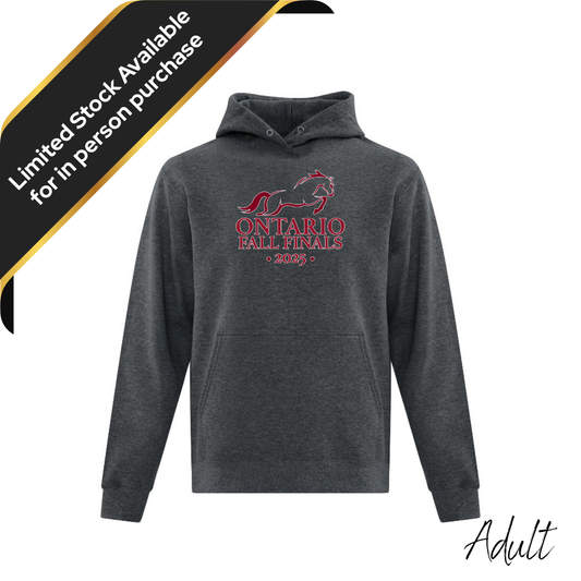 2025 Ontario Fall Finals Adult Hoodie - Dark Heather Grey