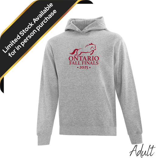 2025 Ontario Fall Finals Adult Hoodie - Grey