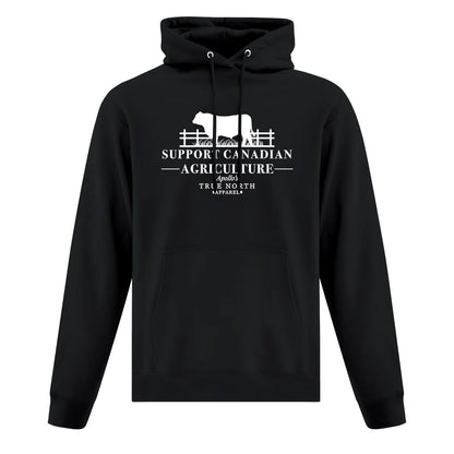 Sudadera con capucha de apoyo a la agricultura canadiense