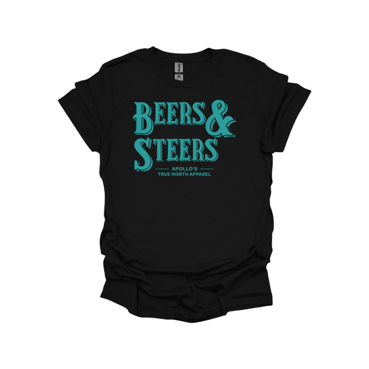 Beers & Steer | Soft Cotton Unisex Tee