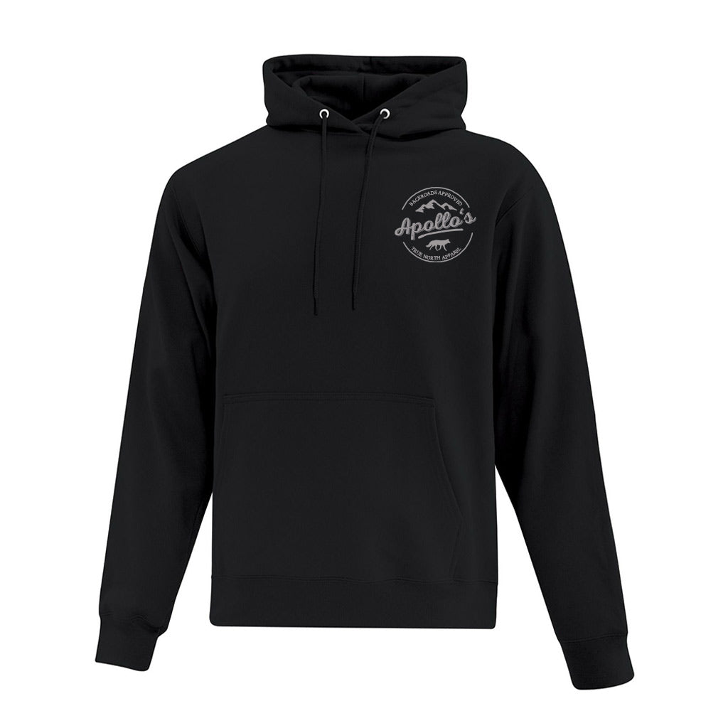 Backroads Approved Emblem | Elite Hoodie - Black