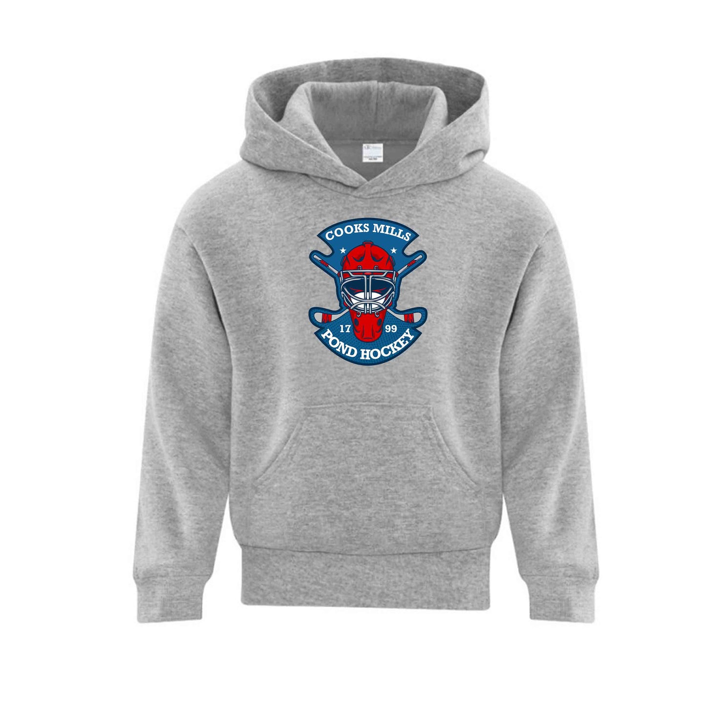 Pond Hockey Youth Hoodie - Cooks Mills