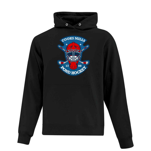 Pond Hockey Adult Hoodie - Cooks Mills