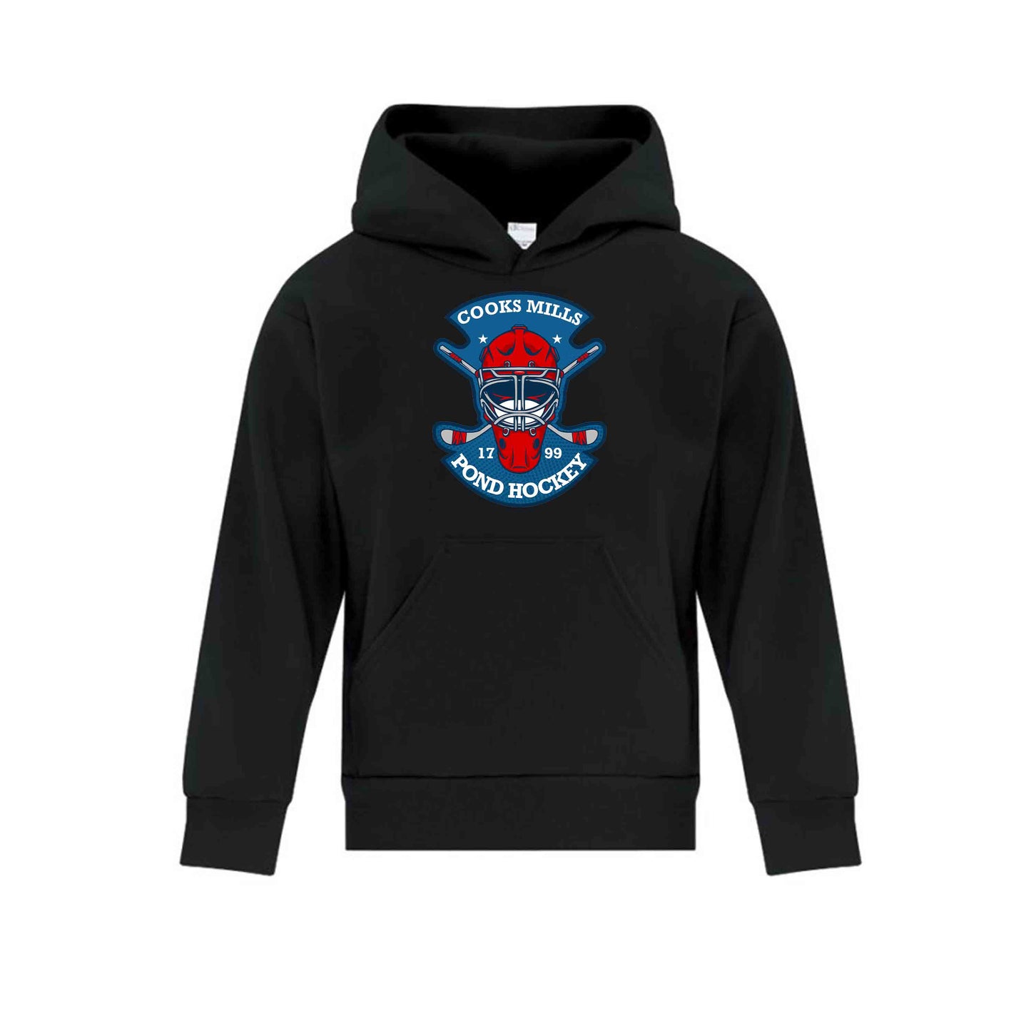 Pond Hockey Youth Hoodie - Cooks Mills