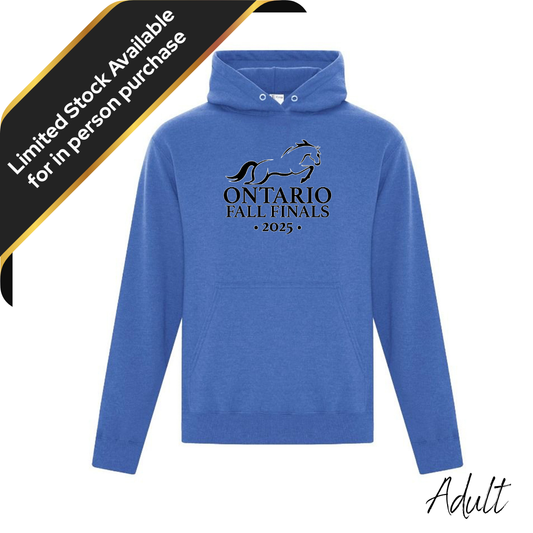 2025 Ontario Fall Finals Adult Hoodie - Heather Royal Blue