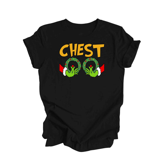 "CHEST" Christmas Adult Humour T-Shirt