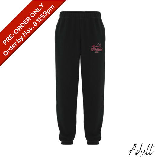 2025 Ontario Fall Finals - Adult Sweatpants Black