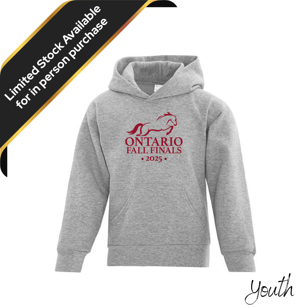 2025 Ontario Fall Finals Youth Hoodie - Grey