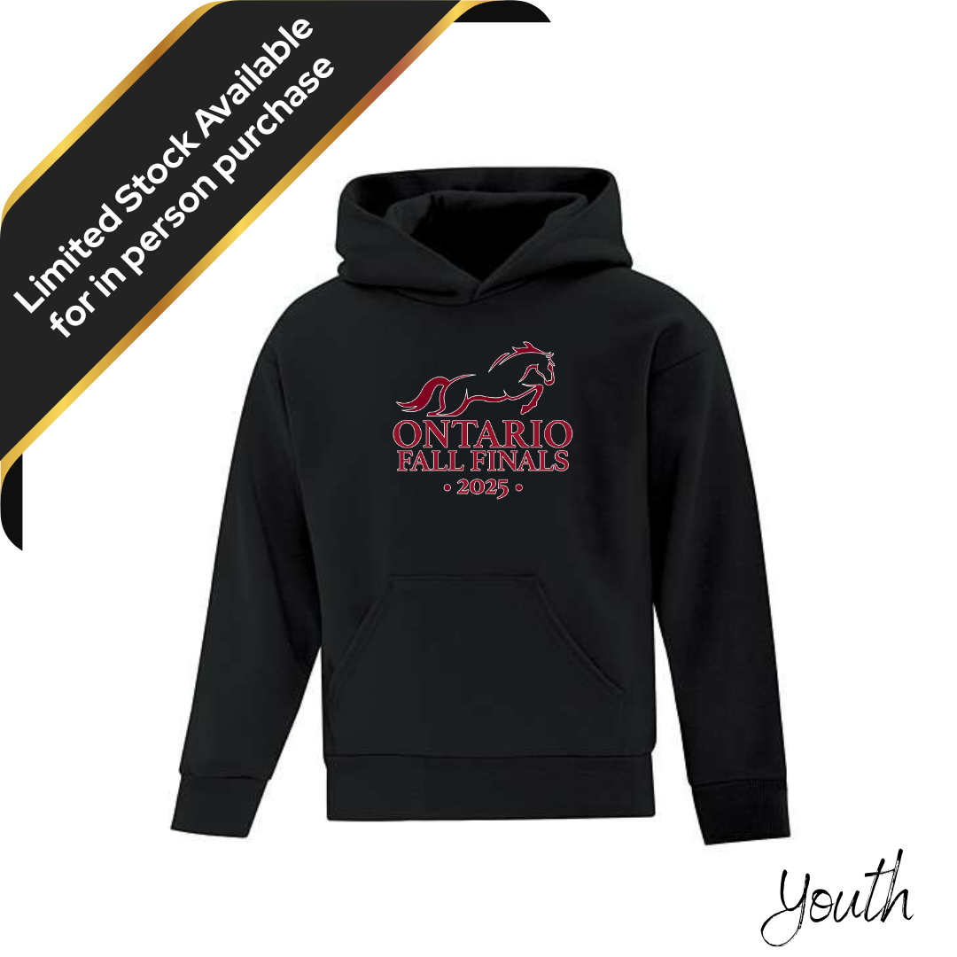2025 Ontario Fall Finals Youth Hoodie - Black