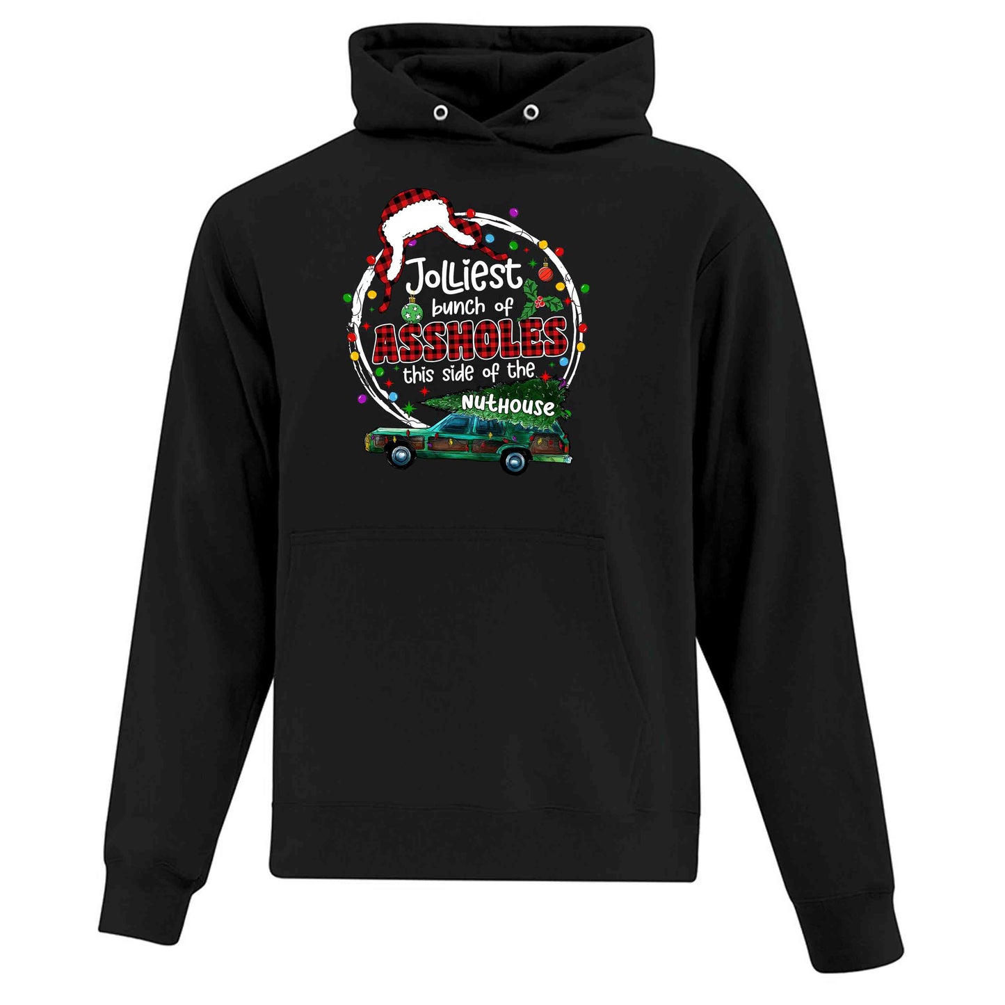 Christmas Vacation Jolliest Bunch of A**holes Hoodie