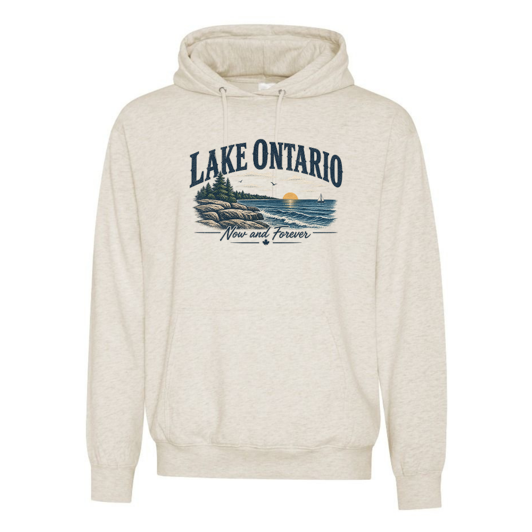 Lake Ontario Now and Forever Vintage Unisex Hoodie
