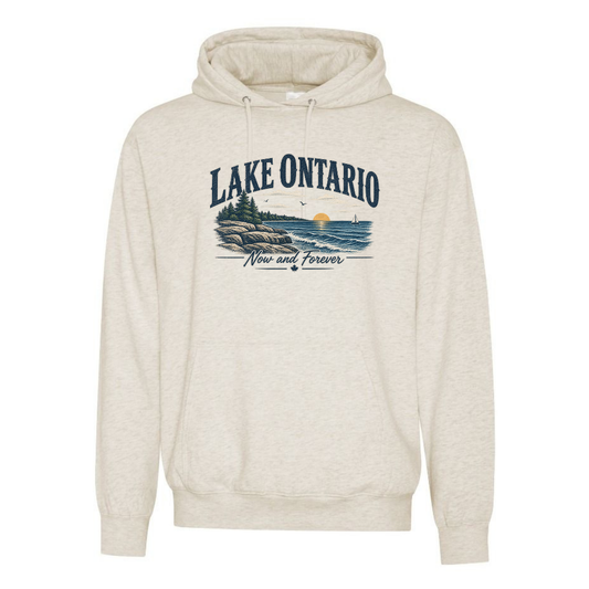 Lake Ontario Now and Forever Vintage Unisex Hoodie