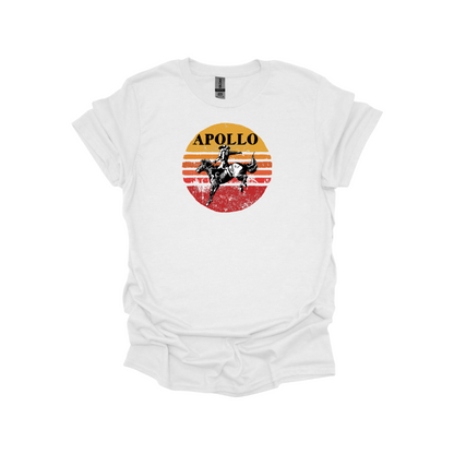 Camiseta unisex para adultos Sunset Rider