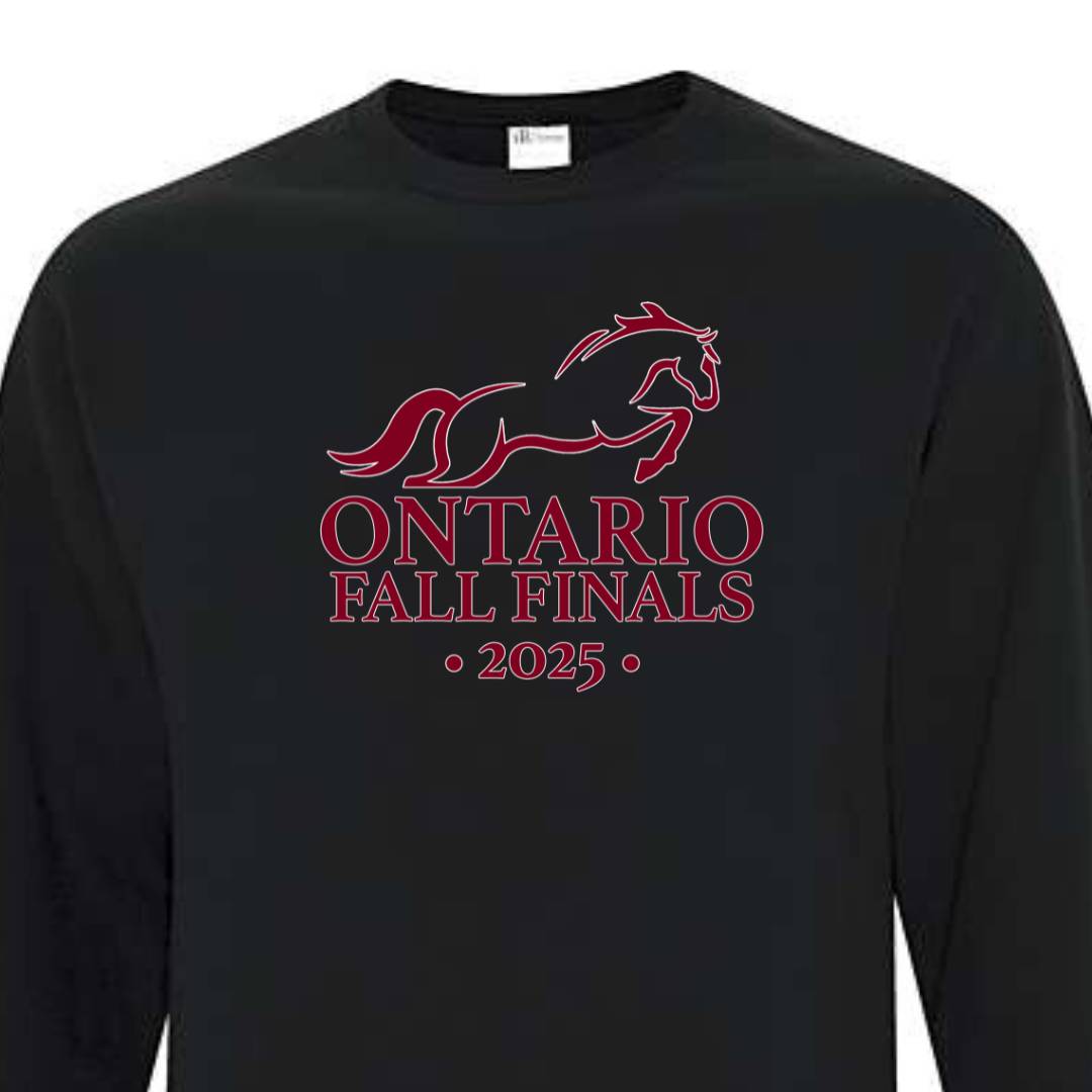 2025 Ontario Fall Finals Adult Crewneck Sweater - Black