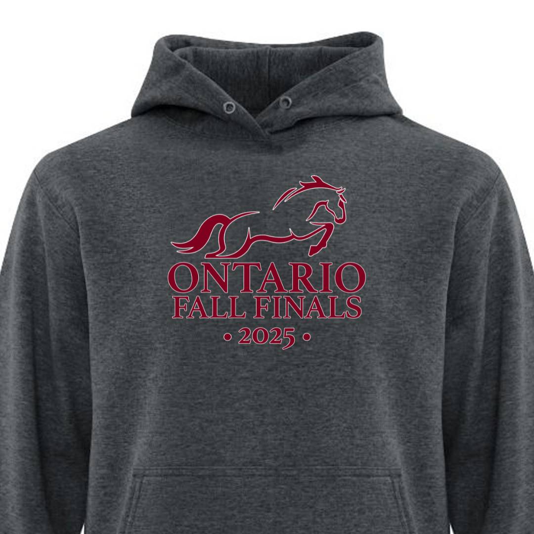 2025 Ontario Fall Finals Adult Hoodie - Dark Heather Grey