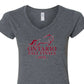 2025 Ontario Fall Finals Adult V-Neck T-Shirt - Dark Heather Grey
