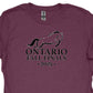 2025 Ontario Fall Finals Adult T-Shirt - Heather Maroon