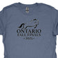 2025 Ontario Fall Finals Adult T-Shirt - Heather Navy