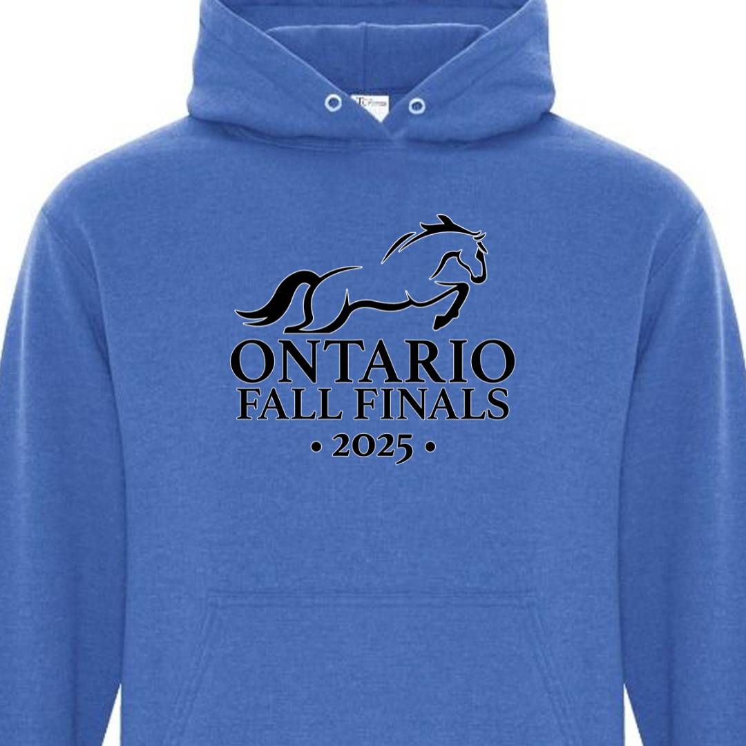2025 Ontario Fall Finals Adult Hoodie - Heather Royal Blue