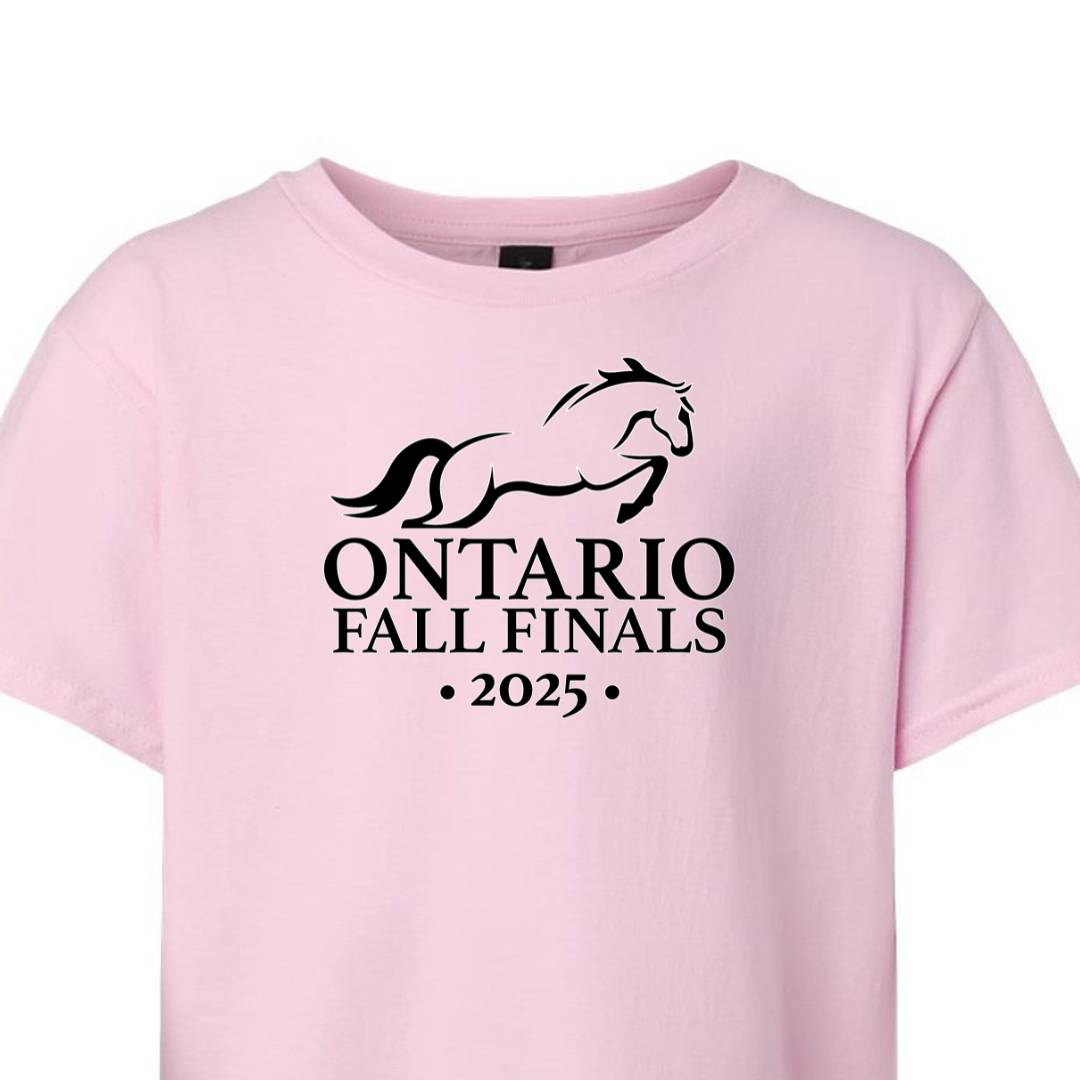 2025 Ontario Fall Finals Youth T-Shirt - Pink